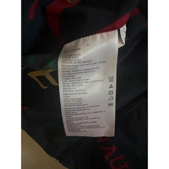 Nautica Blue Water Challenge Vintage 90’s Reversible Jacket Full Zip Size small - Picture 4 of 12